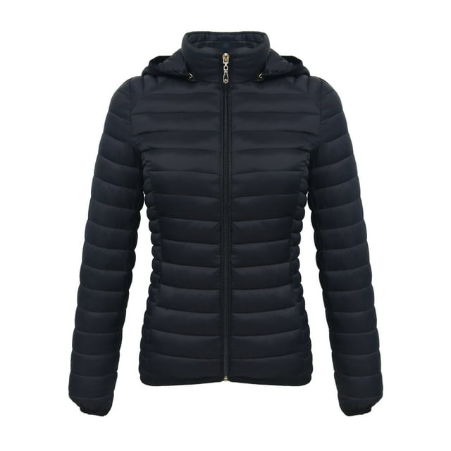 PEONAVET Womens Jacket Women's Solid Color Long Sleeved Tops Zipper With Pocket Lightweight Jacket Coats