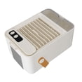 thumbnail image 1 of Air Acondicionador Portátil, Ventilador De Escritorio Mini Aire Del Refrigerador, Enfriador De Aire Evaporativo Personal Con 3 Velocidades Y 100 Ml De Tanque Y Cajón Y Espejo De, 1 of 7