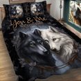 thumbnail image 1 of You And Me We Got This - Ensemble de Courtepointe Loup Personnalisé, 1 of 6