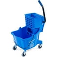 thumbnail image 3 of Carlisle 3690814 Mop Bucket/Wringer Combo 26 qt, Blue, 3 of 4