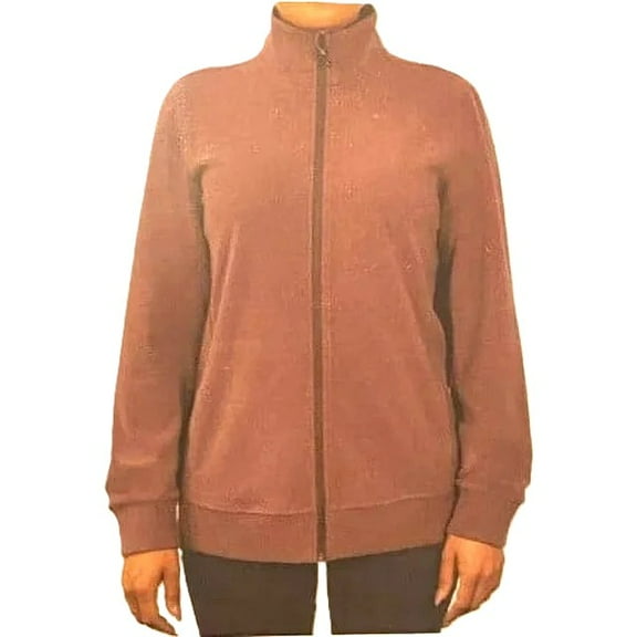 HI-TEC Super Cozy Full Zip Tec Fleece Ladies Jacket (Pink, L)