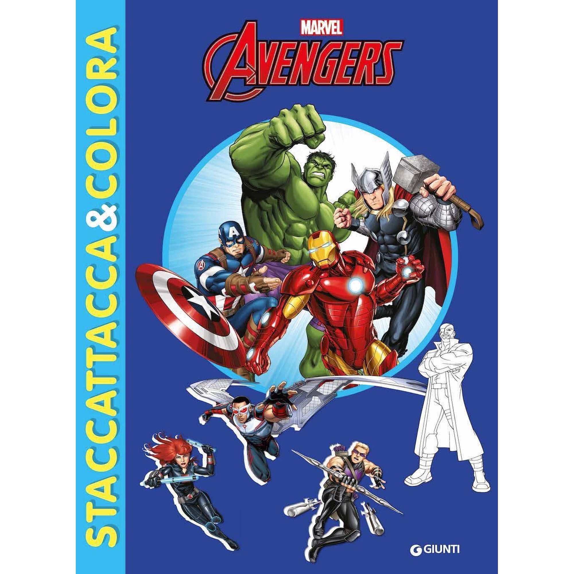 No Author Avengers. Staccattacca e colora (Staccattacca & colora) (Paperback)