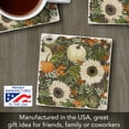 thumbnail image 2 of Thirstystone "Farmhouse Floral Dark" Single Tumbled Tile Coaster, 2 of 6