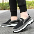 thumbnail image 2 of Men's On Casual Shoes Breathable Lightweight Low Top Sneakers For Daily Walking Comfortable Soft Sole Loafers For Men Shoes Running Men, 2 of 8