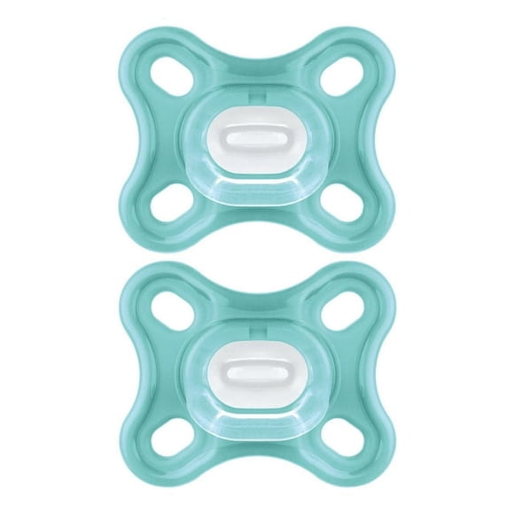 MAM Suce de Confort, Suce pour Nouveau-Né (Lot de 2) Suce MAM 0-4 Mois, Meilleure Suce pour Bébés Allaités, Suce Unisexe en Silicone