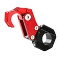thumbnail image 3 of DYNWAVECA Support en Alliage CNC pour Casque Sac Crochet pour Moto ATV 22mm - Rouge, 3 of 10