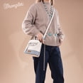 thumbnail image 6 of Wrangler Small Crossbody Bags for Women Shoulder Cute Purses and Handbags with Adjustable Strap, Beige-Jean, 6 of 8