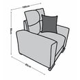 thumbnail image 4 of Sillon El Bazar Store Suecia Lino Gris Oxford 1 plaza, Modular, Moderno, Sala, 4 of 4