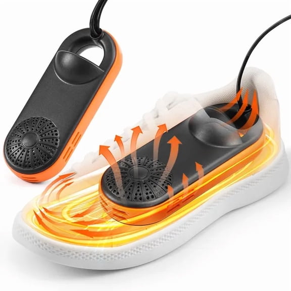 Portable Boot Shoe Dryer with Auto Temperature Control Extendable Warmer for Footwear Gloves Socks Rainy Winter Travel