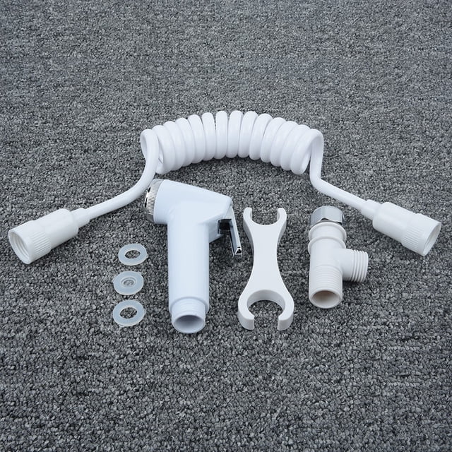 Mosiee Abs Polymers Handheld Bidet Spray Shower Head Shattaf Toilet Adapter Hose Kits