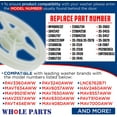 thumbnail image 2 of Whole Parts Washer Trust Bearing Replacement Kit Part # 12002213 - Compatible With Some Whirlpool Maytag Amana Washers, 2 of 8