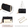thumbnail image 5 of Clutch Purses For Women Tassel Evening Clutch bag Cross Body & Shoulder Bag For Wedding Night out Party, 5 of 6