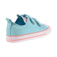 thumbnail image 3 of Converse Chuck Taylor All Star 2V OX Toddler's Shoes Bleached Aqua-Crimson Pulse 760751f, 3 of 6