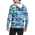 thumbnail image 4 of JXMVOJ Men's & Women's Summer UPF50+ Lightweight Breathable Sun Protection Hooded Blouse for Hiking Camping Fishing, Elastic Sweat-Wicking Fabric Foldable Packable Design, 4 of 7