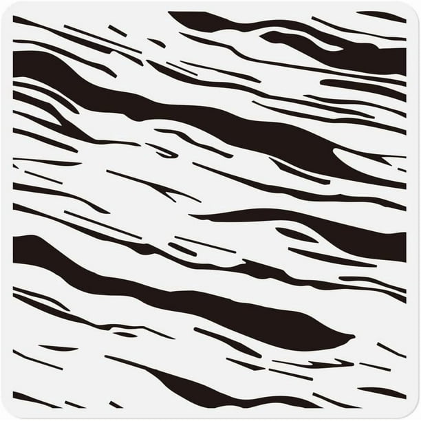 Plantilla de pared con textura de mármol para pintar, 30 x 30 cm (11,8” x 11,8”), fondo de mármol, plantilla de plástico reutilizable