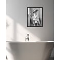 thumbnail image 3 of Bathroom Wall Art Funny Bathroom Wall Art Bathroom Decor Humorous Bathroom Decor Framed Wall Art Dog Wall Decor Animal Art For Bathroom, 3 of 5