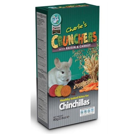 UPC: 0730582205578 | Tiny Friends Farm Charlie Chinchilla Cookies with Raisin & Carrot