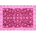 thumbnail image 1 of Ahgly Company Indoor Rectangle Oriental Pink Traditional Area Rugs, 5' x 8', 1 of 4