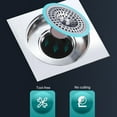 thumbnail image 6 of Necvior Hygienic Floor Drain for Public Space Quick Drainage not Odor Home Renovations, 6 of 14