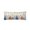 Beige Blue, variant on Pumpkins Fall Long Body Pillow Cover 20x60 Inch, Thanksgiving Eucalyptus Leaves Harvest Maple Decorative Pillowcase with Zipper, Microfiber Soft Breathable Long Pillowcases for Women