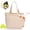 Khaki, variant on Tennis Tote Bag With Shoe Compartment For Men & Women Pickleball Tote & Waterproof Tennis Tote Holds 2-4 Rackets With Shoe Compartment, Wet Pocket, Sports Travel Duffle Fits 15.6" Laptop Blue
