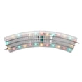 thumbnail image 2 of Lionel 2025020 036 Curved Lighted Fastrack with Multi-Colored Lights (Pack of 4), 2 of 4