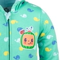 thumbnail image 5 of CoComelon Toddler Boy Girl Fleece Coverall Pink 3T, 5 of 5