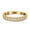 Yellow, variant on Simulated Cubic Zirconia Size-5 Half Eternity Band Wedding Ring Round 925 Sterling Silver