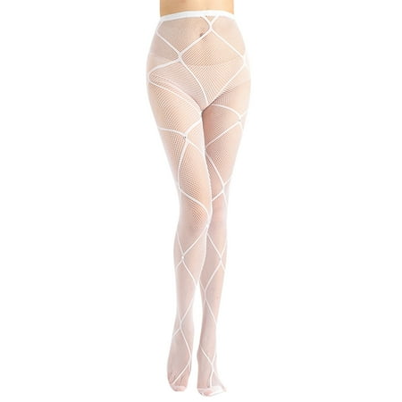 

XINSHIDE Women Fishnet Stocking Open Soft Tights Lingerie Transparent Lace Bodysuit Women Underwear Lace