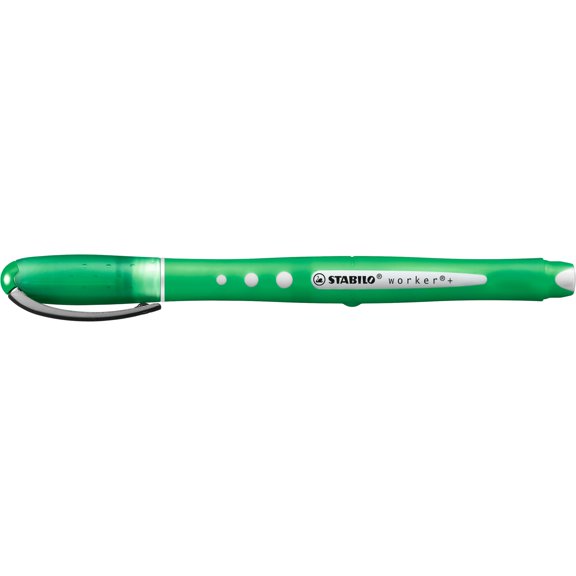 STABILO Worker Colorful Rollerball Pen, Green