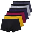 thumbnail image 2 of 6 unids/set Boxer negro para hombre, calzoncillos de bambú para hombre, calzoncillos transpirables para hombre, envío gratis, ropa interior Sexy para hombres, regalos Tan Jianjun unisex, 2 of 2