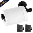 thumbnail image 7 of Toilet Paper Holder, Toilet Paper Holder Wall Mount with 4 Hooks , Modern SUS 304 Stainless Steel Bathroom Toilet Paper Roll Holder, 7 of 7