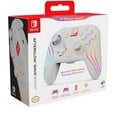 thumbnail image 2 of Manette de gaming RGB sans fil Afterglow™ Wave - Nintendo Switch™, Nintendo Switch™ Lite, et Nintendo Switch™ - Modèle OLED, Nintendo Switch™ 2, éclairage LED, batterie rechargeable - Blanc, 2 of 9