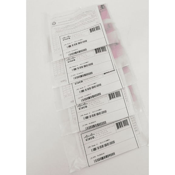 LOT OF 5 NEW SEALED Cisco GLC-LH-SMD # 10-2625-01 Transceiver Module