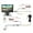 700AHD-WEHS-6M, variant on MJDOUD 7 Inch Car AHD Monitor with Rearview Camera 1080P Night Vision 24V Rear Camera Monitor Set for Parking 1024*600 Screen ,High Volume Speakers