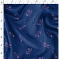 thumbnail image 3 of Soimoi Blue Fabric - By the Yard - 56 Inch Wide - Florals Print Fabric - Elegant and Timeless Patterns for Fashion and Home Decor Printed Fabric, 3 of 6