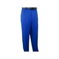thumbnail image 2 of Men 2pc Walking Leisure Suit Short Sleeves By DREAMS 256-21 Solid Royal Blue, 2 of 7