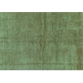 thumbnail image 1 of Ahgly Company Machine Washable Indoor Rectangle Abstract Turquoise Blue Modern Area Rugs, 5' x 7', 1 of 4