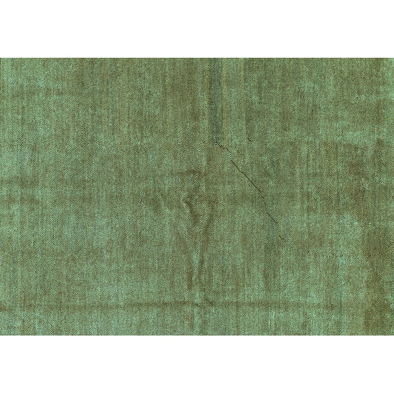 Ahgly Company Machine Washable Indoor Rectangle Abstract Turquoise Blue Modern Area Rugs, 5' x 7'