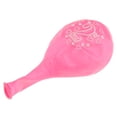 thumbnail image 3 of Globo de látex de 2  degree cumpleaños para bebé con amor, decoración de , suministros para fiestas, accesorio para fotografía Rosa rojo, 3 of 9