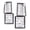 Clear lens Chrome Housing Clear Reflector, variant on CROSSDESIGN Signal Side Marker Lamps Corner Light Fit for 1994-2000 Chevrolet C/K 1500 2500 3500/1995-1999 Chevy Tahoe