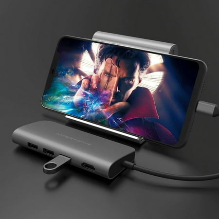 Hyper - HyperDrive 9-in-1 USB-C Hub - Space Gray