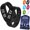 A+a, variant on Vibrating Alarm Wristband Clock, Mens Bracelet Smart Digital Watch for Heavy Sleepers, Waterproof Effective Onyx Couples Travel Silent Alarm Wake up Wrist Bracelets for Men & Women(A,Side-Button)