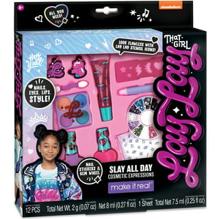 Hot Sugar Makeup Kit for Girls 10-12, All-in-One Kids Makeup Set for Teens,  Basic Cosmetic Set for Women - Perfect Gift to Begin the Makeup Journey  ((Pink Leopard)) 