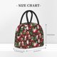 thumbnail image 2 of Balery Merry Christmas1 Bolsa de Almuerzo para Mujeres, Caja de Almuerzo, Bolsa de Almuerzo Pequeña Impermeable, Tote de Almuerzo Reutilizable con Gran Capacidad, 2 of 6