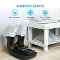 thumbnail image 4 of Dr. Prepare Portable Electric Boot Dryer and Warmer with Ozone Heat Air and Adjustable Drying Rack, 4 of 9
