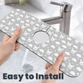 thumbnail image 6 of Kdxio Rabbit And Cloud Pattern Non-Slip Diatom Mud Faucet Drain Pad,Self Absorbent Mat for Kitchen Sink for Variety Kitchen & Bathroom Countertops, 6 of 7