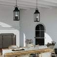 thumbnail image 6 of 4 Light Outdoor Hanging Lantern In Traditional Style-29.5 Inches Tall And 9 Inches Wide-Oiled Bronze Finish Capital Lighting 946442Oz, 6 of 9