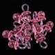 thumbnail image 4 of Paquete de 12 adorables colgantes de acrílico para chupetes de bebé, ideales para decorar mesas de baby shower, bautizos y fiestas de 4,8 cm o 7 cm. Rosado, 4 of 8
