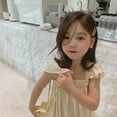 thumbnail image 3 of Xinhuaya Children Flying Sleeve Dresses Summer Girls Holiday Style Dress Skirt, 3 of 7
